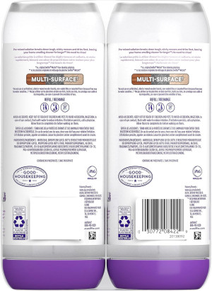 Swiffer PowerMop Floor Cleaning Solution with Fres...