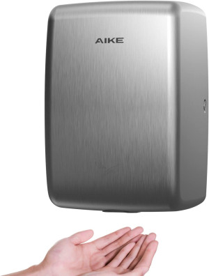 AIKE UL Approved Compact Jet Hand Dryer Hard-Wired...