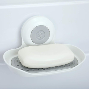 SlipX Solutions Patented Strong Hold Soap Saver, S...
