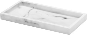 Luxspire Bathroom Vanity Tray, 8 x 4 inch Resin Dr...