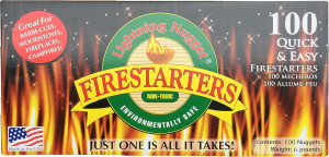 N100SEB Super Economy Box Fire Starter , Tan Brown...