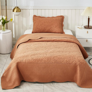 MarCielo 3-Piece 100% Cotton Oversized Bedspread L...