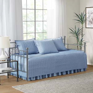 Comfort Spaces Daybed Cover- Luxe Double Sided -Qu...