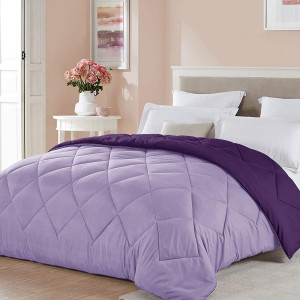 Full/Queen Size Reversible Comforter Lightweight M...