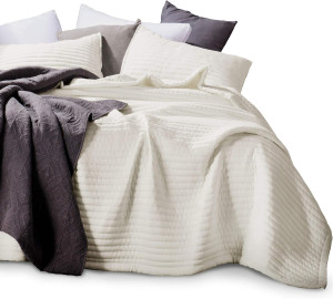 KASENTEX Quilt-Bedding-Coverlet-Blanket-Set, Machi...