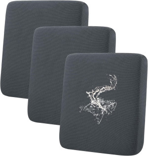 hyha Waterproof Couch Cushion Covers, Washable Sof...