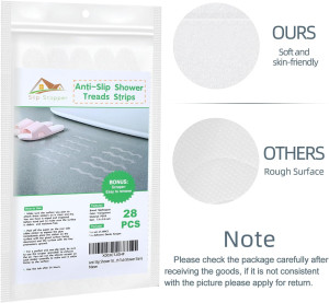 28 Pcs Non Slip Bathtub Stickers, Anti Slip Shower...