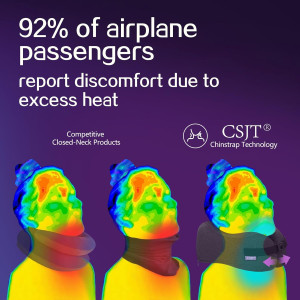 Travel Pillow Vac Compressed Memory Foam Neck Pill...