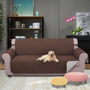 U-NICE HOME Reversible Sofa Cover Couch Cover for...