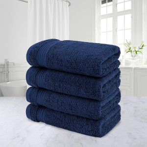 Hand Towels for Bathroom, 4 Piece Hand Towel Sets...