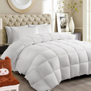 MERITLIFE Comforter Queen Size All Season Soft Dow...