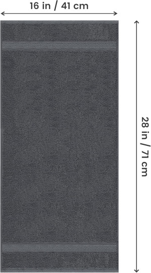 Utopia Towels 6 Pack Premium Hand Towels Set, (16...