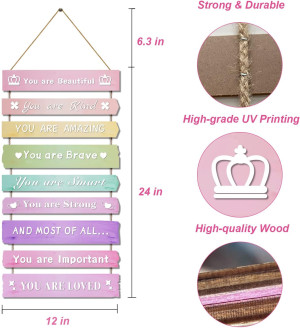 Pink Room Decor for Teen Girls Aesthetic, Cute Bed...