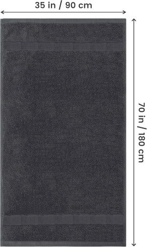Utopia Towels - Luxurious Jumbo Bath Sheet 2 Piece...