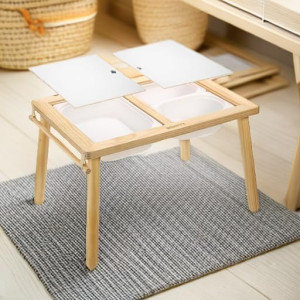 Kids Table for Play Study Dining Toys Storage, Sen...
