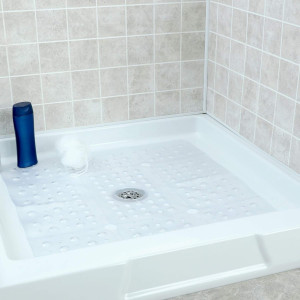 SlipX Solutions Extra Large Square Shower Mat, 27"...