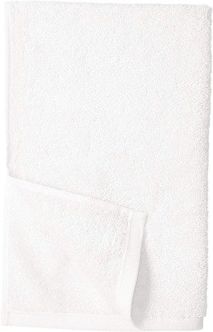Amazon Basics Cotton Hand Towel, 12-Pack, White, 2...