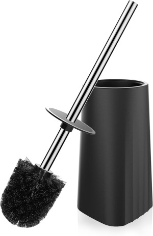 Premium Toilet Brush and Holder,Toilet Bowl Brush...