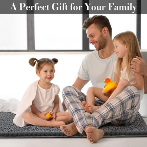 SONORO KATE Bathroom Rug 32"×20", Non-Slip Bath Ma...