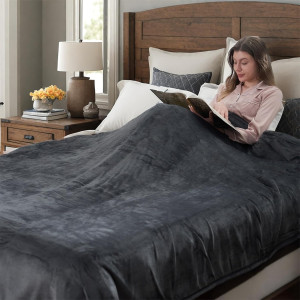 Electric Blanket 72"x84" Full Size Heated Blanket...
