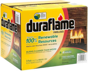 Duraflame Natural Fire Logs 6 Lb - Case of 9 (Оnе...