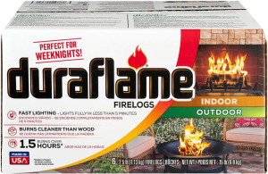 Duraflame 2.5 Pound 3 Hour Long Burn Time Indoor a...