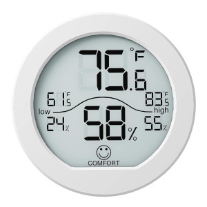 SECRUI Digital Hygrometer Thermometer for Room Tem...