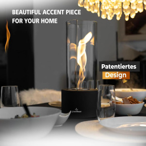 Tornado Tabletop Fire Pit |60-90 Mins Burn|, Table...