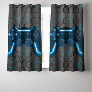 NTBED Game Console Blackout Curtains Drapes for Ki...