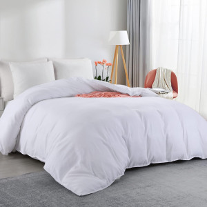 HOMBYS Oversized King Duvet Cover 120 x120 Inch, U...