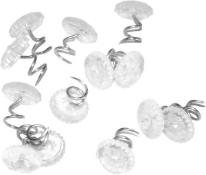 Attmu 60 Pcs Upholstery Tacks Headliner Pins Clear...