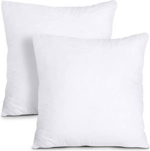 Utopia Bedding Throw Pillows Insert (Pack of 2, Wh...