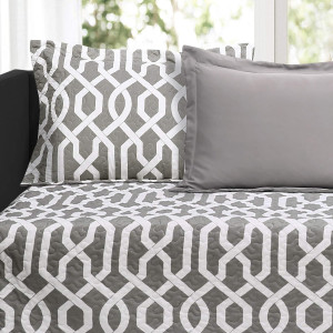 Lush Decor Edward Trellis Patterned 6 Piece Daybed...