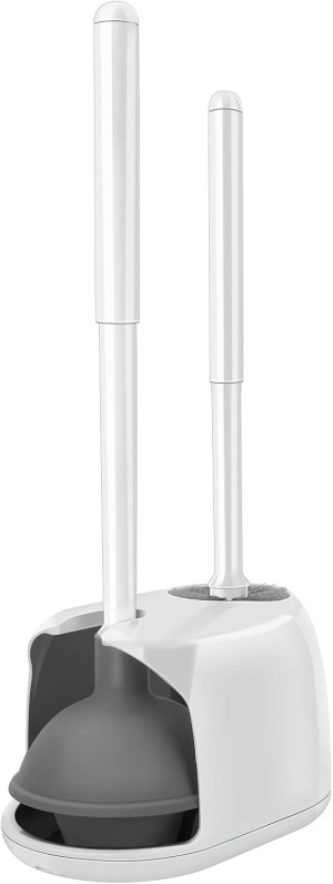 SetSail Toilet Brush and Plunger Set, Toilet Plung...