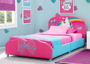 Upholstered Twin Bed, JoJo Siwa