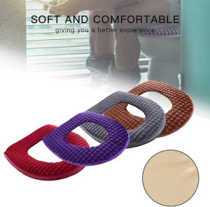 Bathroom Soft Toilet Seat Cover Pad -Toilet Seat C...