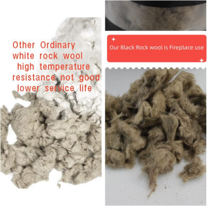 High Temperature Resistance Rock Wool Gas Logs- 6...