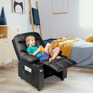 Costzon Kids Recliner Chair with Cup Holder, Adjus...