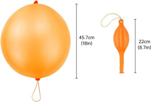 RUBFAC 36 Punch Balloons Punching Balloon Heavy Du...