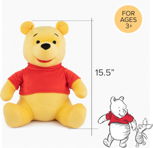 Jay Franco Disney Winnie The Pooh Pillow Buddy - S...