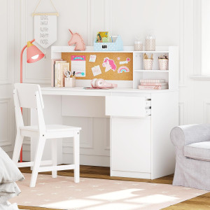 UTEX Kids Study Desk with Chair, Kids Desk and Cha...