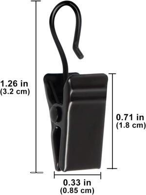 50pcs Awning Light Curtain Clips Stainless Steel C...