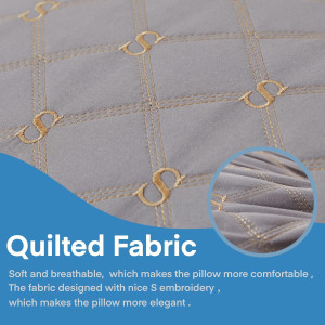 Siluvia Body Pillow for Adults-Premium Adjustable...