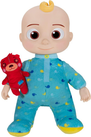 CoComelon Musical JJ Plush Doll - Press Tummy to S...