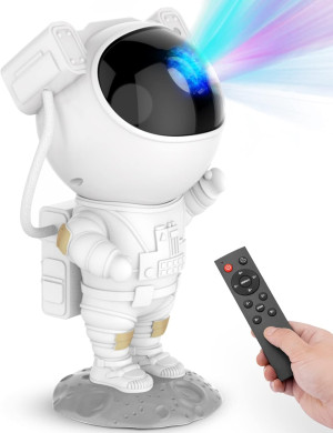 Star Projector Galaxy Night Light - Astronaut Spac...