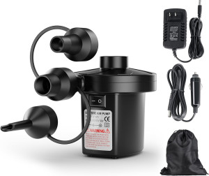 Electric Air Pump for Inflatables,Portable Quick-F...