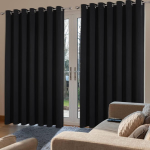Joydeco Blackout Room Divider Curtains for Sliding...