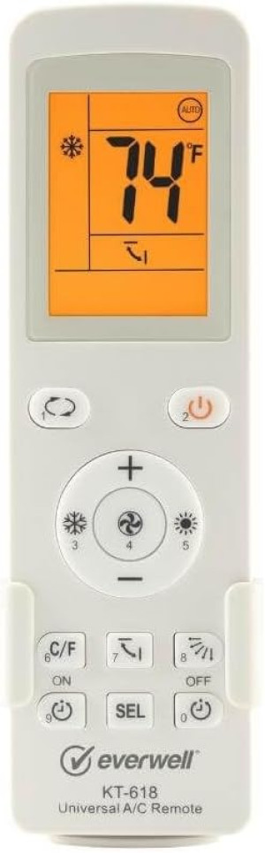 KT-618 Mini Split Universal Remote Control,10000 C...