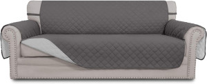 Easy-Going Reversible Couch Cover for 3 Cushion Co...