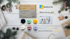 iBetterLife 5 Pcs Silicone Toothbrush Holders - Mu...